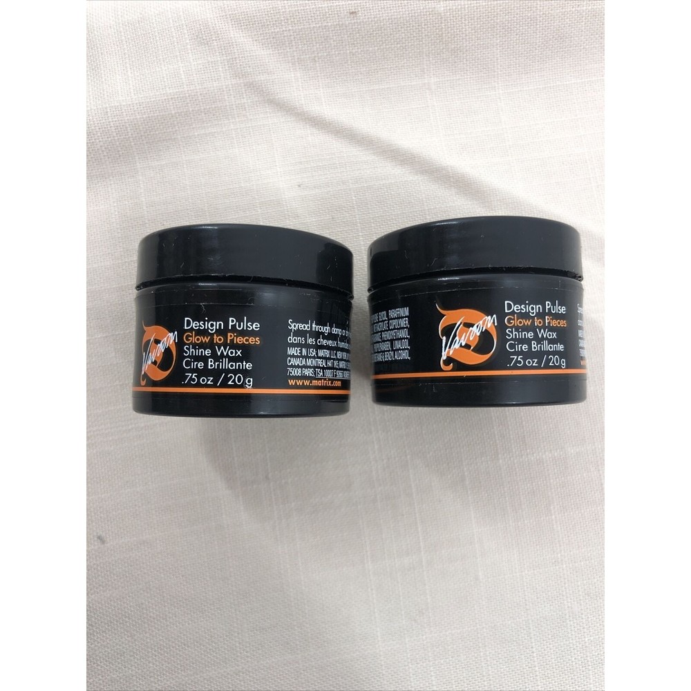 MATRIX Design Pulse Vavoom Glow to pieces Shine Wax .75 oz (pack Of 2) travel